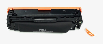 This is the front view of the Hewlett Packard 131X black replacement laserjet toner cartridge by NXT Premium toner