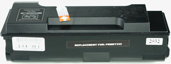 This is the front view of the Kyocera-Mita TK342 black replacement laserjet toner cartridge by NXT Premium toner