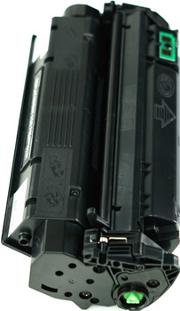 This is the right side view of the HP 13X black replacement laserjet toner cartridge by NXT Premium toner