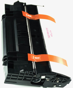 This is the right side view of the Panasonic UG-5570 black replacement laserjet toner cartridge by NXT Premium toner