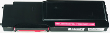 This is the front view of the Xerox 106R02226 magenta replacement laserjet toner cartridge by NXT Premium toner