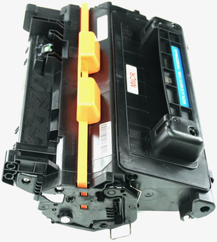 This is the right side view of the Hewlett Packard 90A MICR replacement laserjet toner cartridge by NXT Premium toner