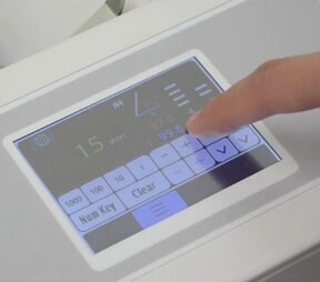 The MBM 408a paper folder comes equipped with an LED touch screen that sets up 36 standard folds automatically at the touch of a button. It is also capable of storing up to 12 custom paper folds in its memory banks.