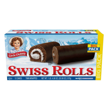 Little Debbie Swiss Rolls Big Pack (Front)