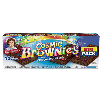 Little Debbie Cosmic Brownies Big Pack (Front)
