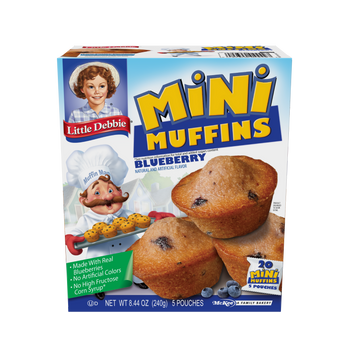 Little Debbie Blueberry Mini Muffins