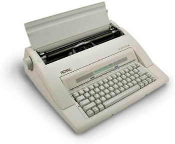 Side view of the Royal Scriptor II Personal Portable Electronic Typewriter