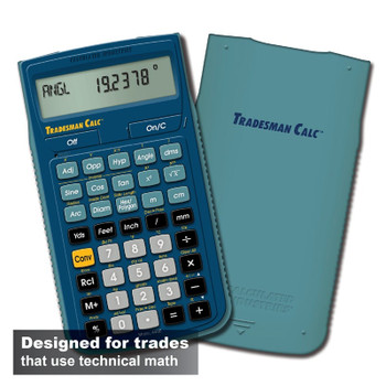 Designed for trades that use technical math