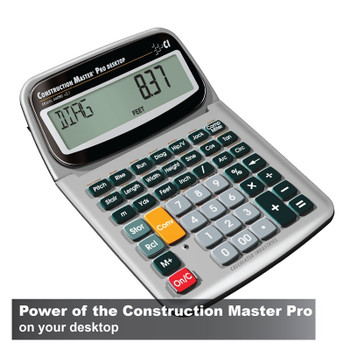 Power of the Construction Master Pro on your desktop