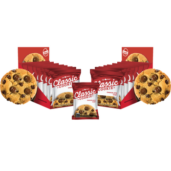 Classic Cookie Soft Baked Chocolate Chip Cookies made with Hershey's® Mini Kisses, 2 Boxes, 16 Individually Wrapped Cookies