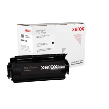 Everyday Black Toner compatible with Lexmark 12A7462, High-Yield