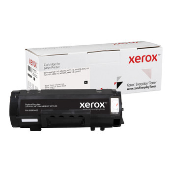 Everyday Black Toner compatible with Lexmark 50F1X00/60F1H00, Extra High-Yield