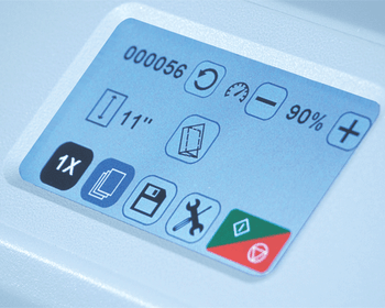 Full-color touchscreen makes setup and operation quick and easy