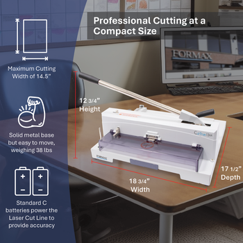 Formax Cut-True 13M Tabletop Manual Guillotine Cutter