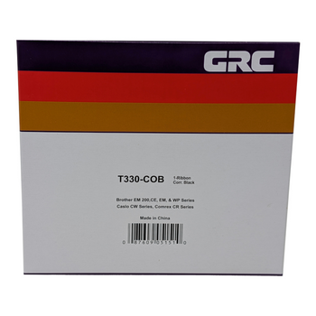 GRC Compatible Brother EM 100, EM 200 Ink Ribbon (Black) (T330)