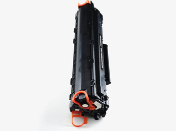 This is the side view of the HP 78A replacement laserjet toner cartridge by NXT Premium toner
