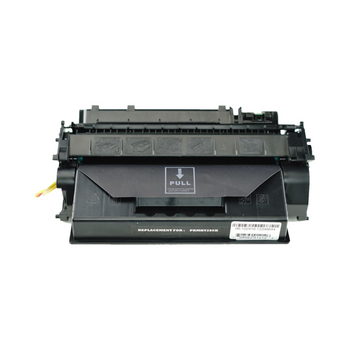 This is the front view of the HP 80X replacement laserjet toner cartridge by NXT Premium toner