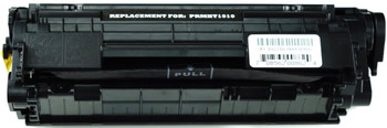 This is the front view of the HP 12A replacement laserjet toner cartridge by NXT Premium toner