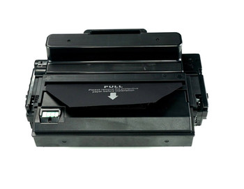 This is the front view of the Samsung MLT-D203L Black replacement laserjet toner cartridge by NXT Premium toner