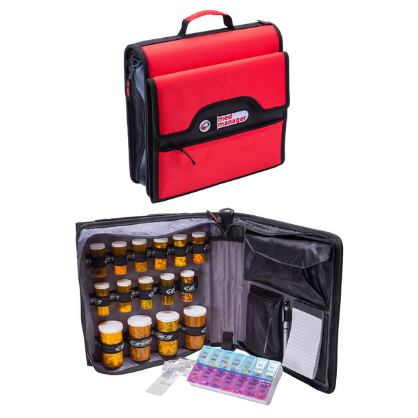 Med Manager Deluxe Medicine Organizer and Pill Case (MM300) (Main Image)