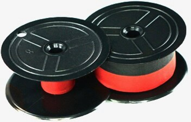 Front view of TWO-SPOOL UNIVERSAL PRINTING CALCULATOR RIBBONS