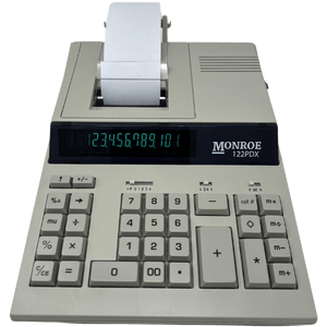 Monroe 122PDX printing calculator
