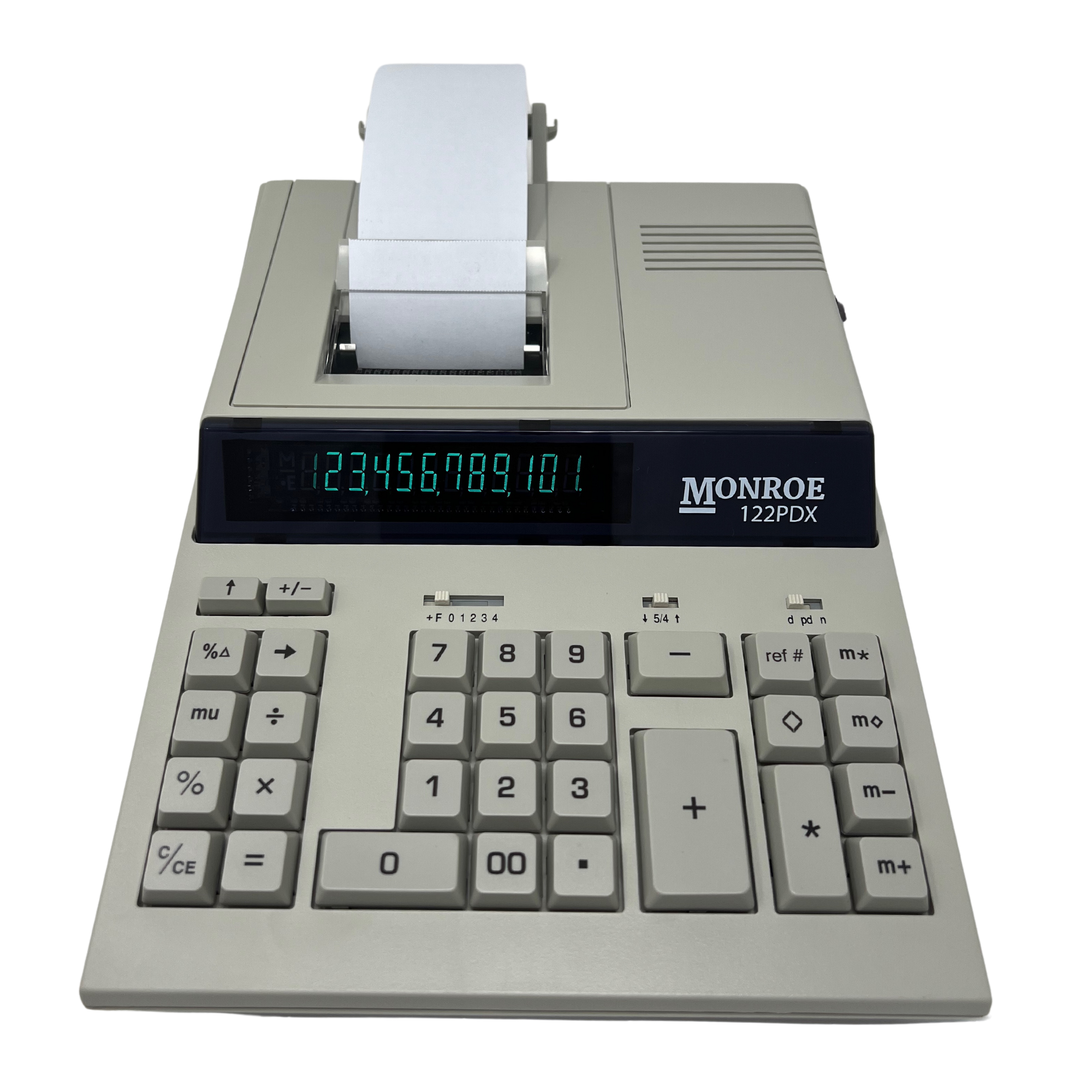 Purchase the Monroe 122PDX Medium-Duty Printing Calculator Here!
