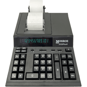 Monroe 2020PlusX printing calculator