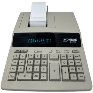 Monroe 6120X printing calculator