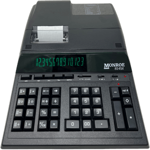 Monroe 8145X printing calculator