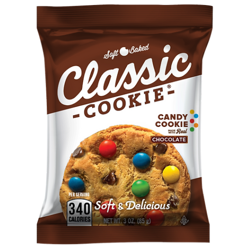 Classic Cookie Soft Baked Chocolate Chip Cookies made with Candies