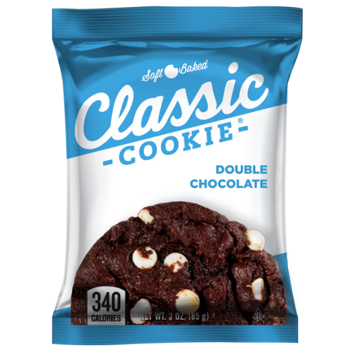 Soft Baked Double Chocolate Cookies made with Real Chocolate