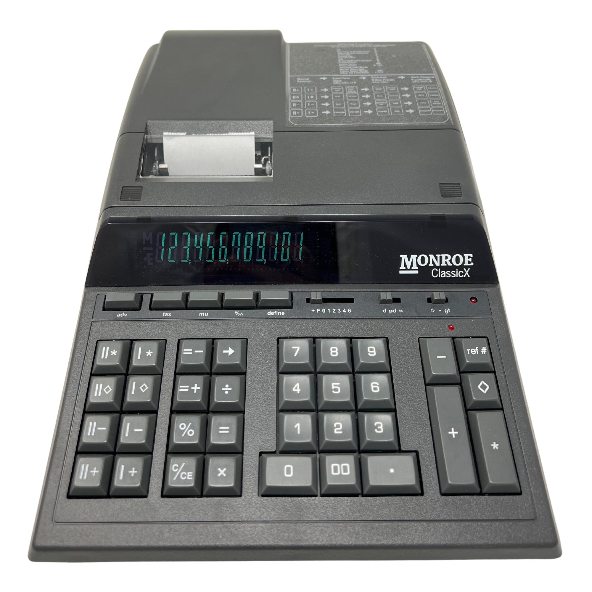 Monroe ClassicX Heavy-Duty Printing Calculator
