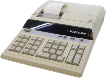 Monroe 3100 & 4100 Series Calculators Monroe 3100 & 4100 Series Calculators