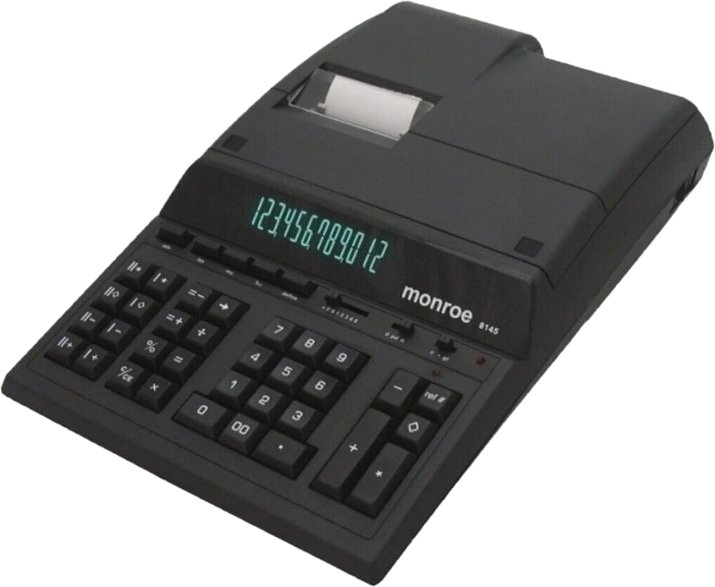 Monroe 8145 Calculator Monroe 8145 Calculator
