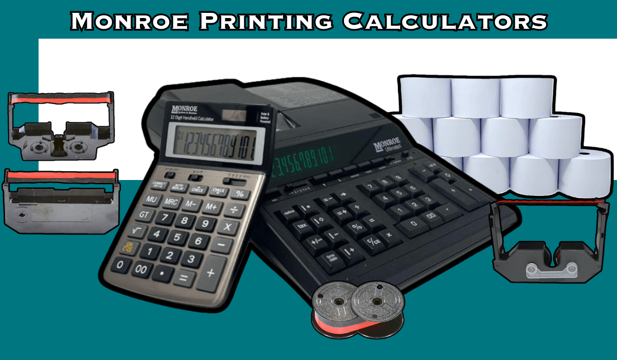 Monroe Printing Calculators - Monroe Systems for Business