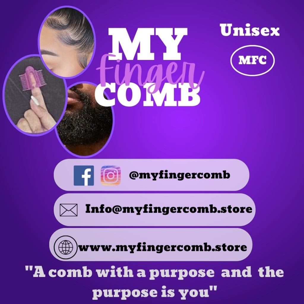 MyFingerComb Social Media, Website, and Email