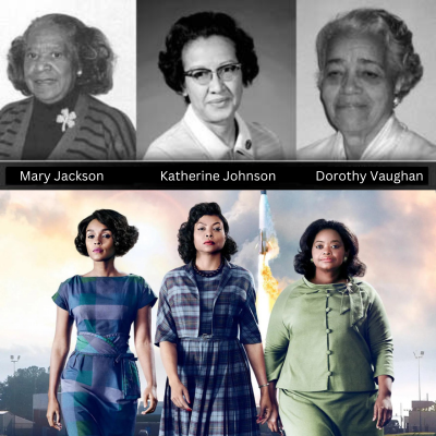 Katherine Johnson, Mary Jackson, and Dorothy Vaughan