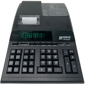 Monroe UltimateX printing calculator