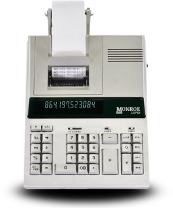 Monroe 122PDX Medium-Duty Printing Calculator