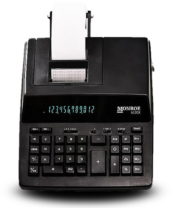 Monroe 6120X Medium-Duty Printing Calculator Monroe 6120X Medium-Duty Printing Calculator