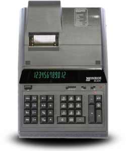 Monroe 8130X Heavy-Duty Printing Calculator Monroe 8130X Heavy-Duty Printing Calculator