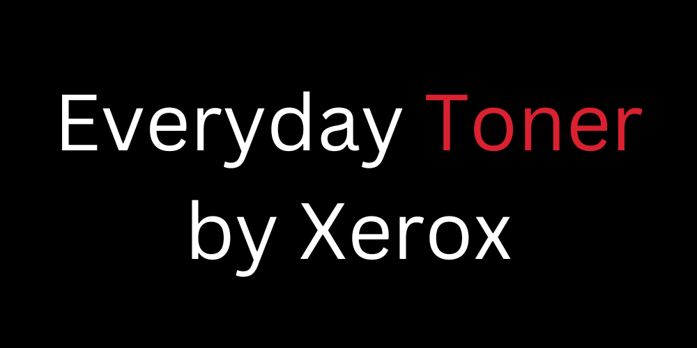 Everyday Toner by Xerox Logo