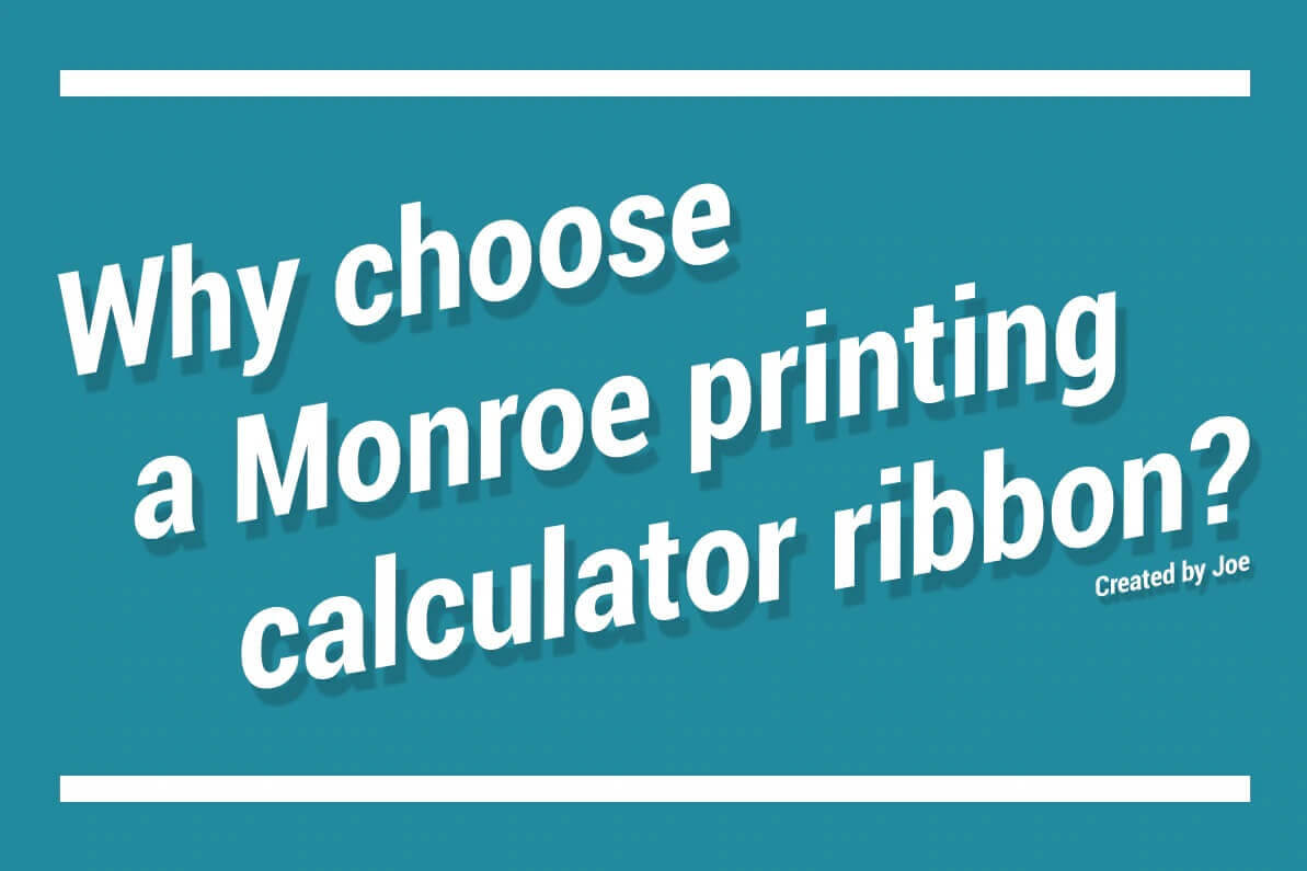 Monroe Ribbons Superior Quality for Unmatched Printing Precision