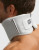 Push med Neck Brace worn on neck providing semi-rigid cervical support and stabilisation for whiplash, neck injury recovery and post-operative care.