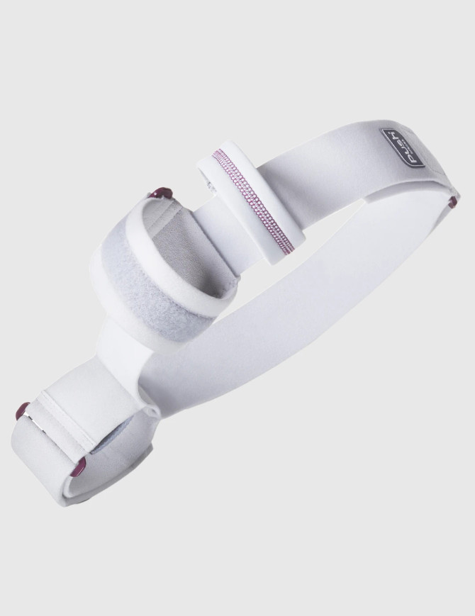 Push med Shoulder Brace product laid flat, showing full strap system, arm cuff and torso band designed for secure shoulder immobilisation.