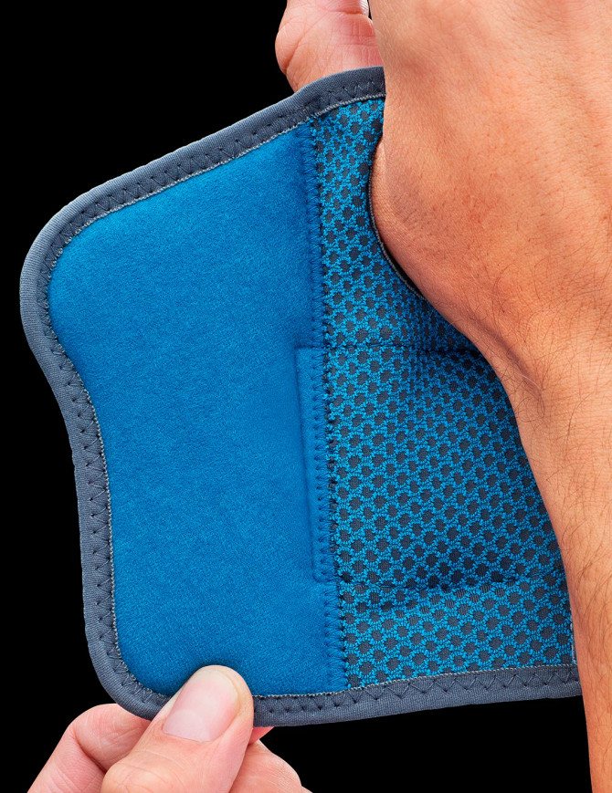 Breathable Push Sports  Wrist Brace worn to reduce strain and improve wrist stability