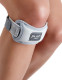Close-up of Push med Patella Brace showing adjustable strap and compression pad for jumper’s knee support.