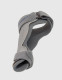 Front view of the Conwell Medical thumb splint showing adjustable wrap-around straps for secure fit