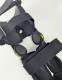 Detail image of the Conwell Medical 57260 knee brace soft-foam wrap and flexible hinge wings for comfortable stabilisation during recovery.